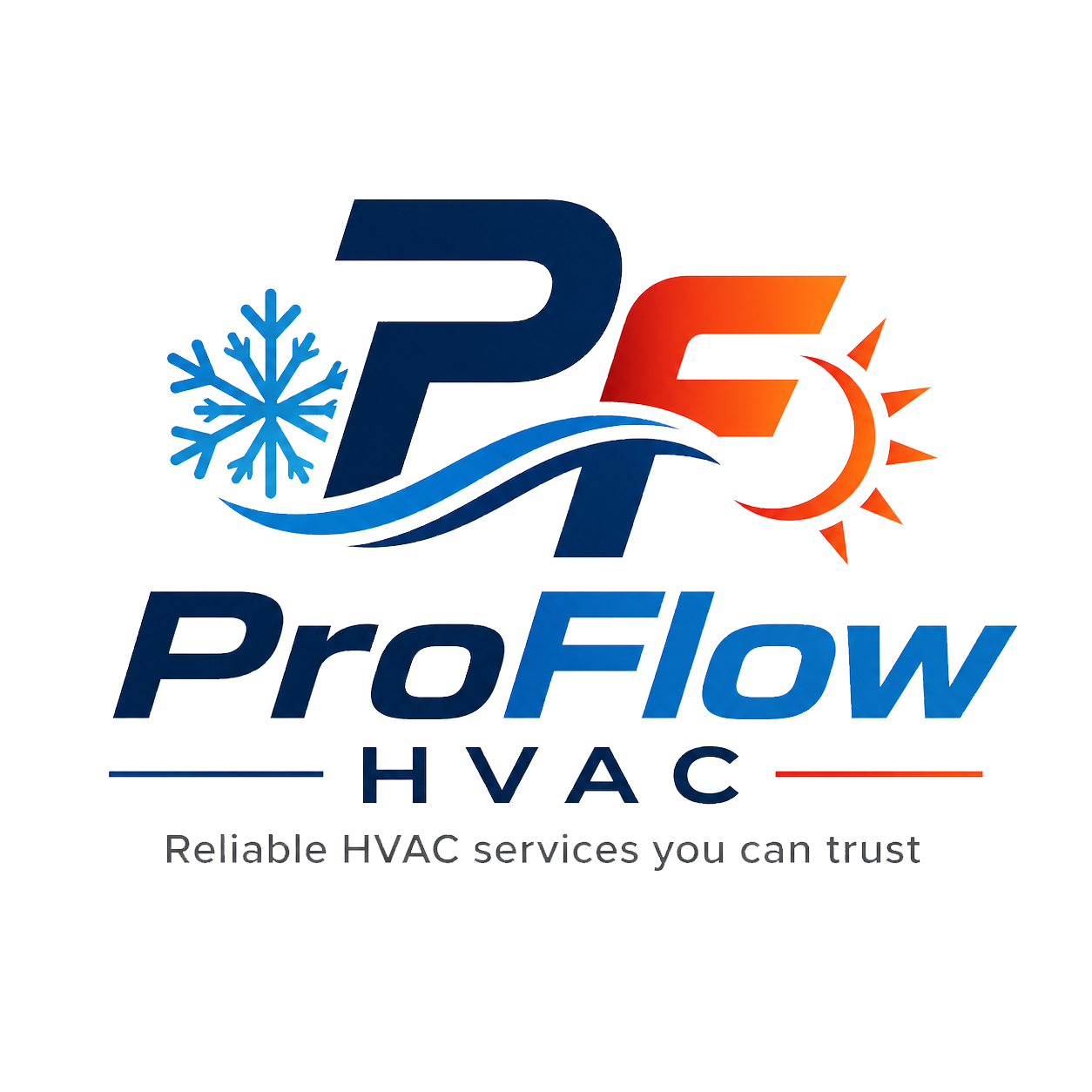 ProFlow HVAC logo